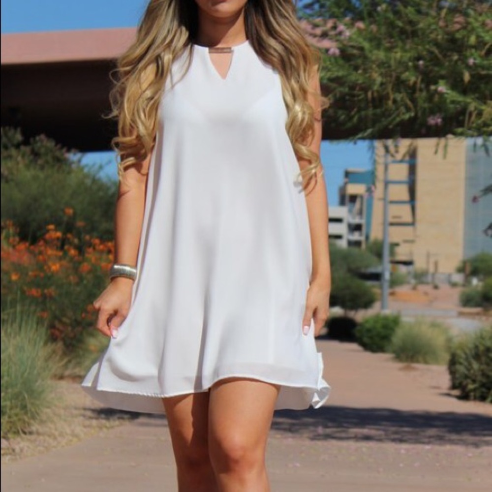 White dress